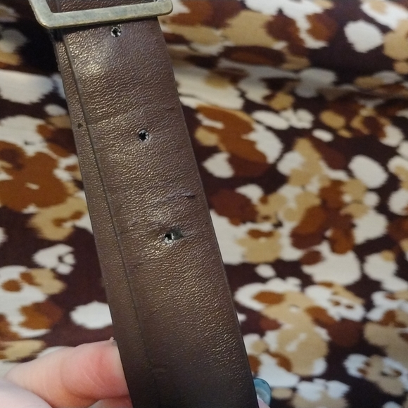 Brown and tan dress - Picture 5 of 5